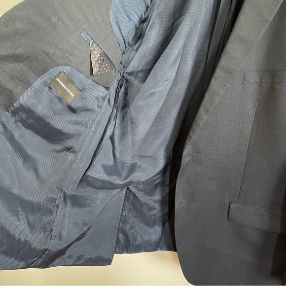 MICHAEL KORS Mens Wool Blue Suit Jacket Blazer - Picture 7 of 10